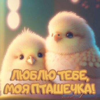 ЛЮБЛЮ ТЕБЕ, МОЯ ПТАШЕЧКА!